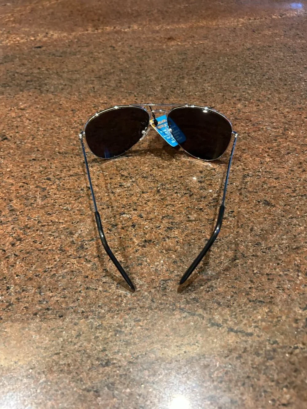 Mirrored Silver Rims Sunglasses - NWT